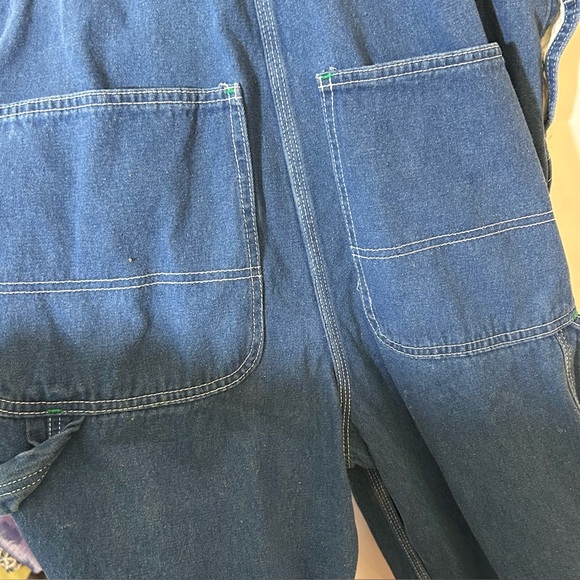 Liberty Mens Denim Work Carpenter Style Overalls *36x28 - Picture 8 of 12